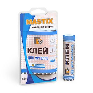 Клей холодная сварка для металла 55гр (холодная сварка) MASTIX