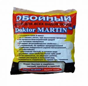 Клей обойный doktor martin 200г