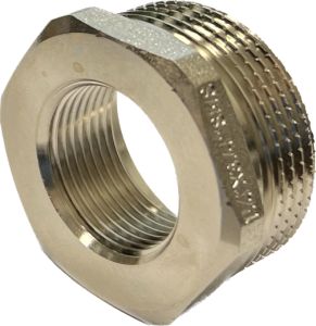 Футорка 11/4''M х 3/4''F никель