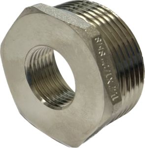 Футорка 11/4''M х 1/2''F никель
