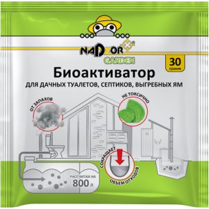 Средство для септиков для дачных туалетов 30гр Туалет дачный