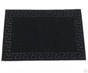 Коврик придверный Meander 40*60см чёрный