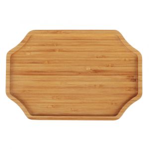 Поднос сервировочный бамбук 26,2*17,4*1,5см